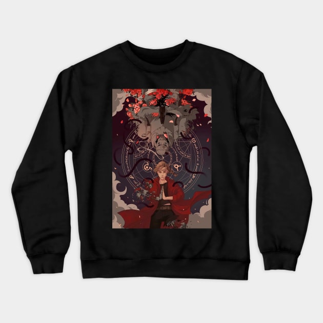 Full Metal Alchemist Crewneck Sweatshirt by James Bates